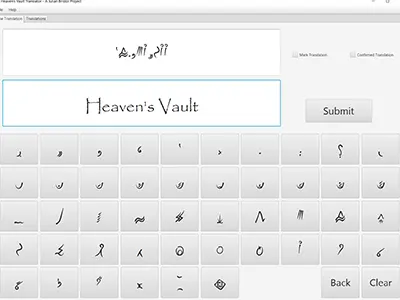 Heaven's Vault Translator